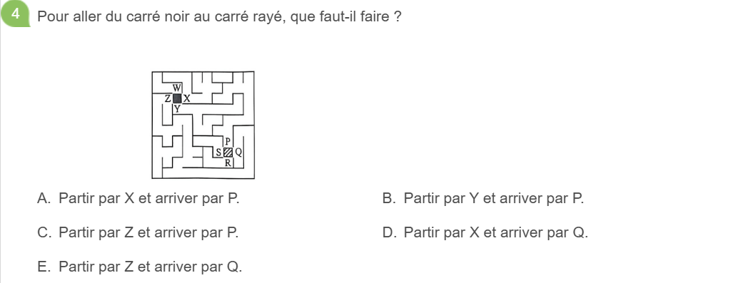 analyse des réponses du Sujet E au Kangourou des mathématiques 2026