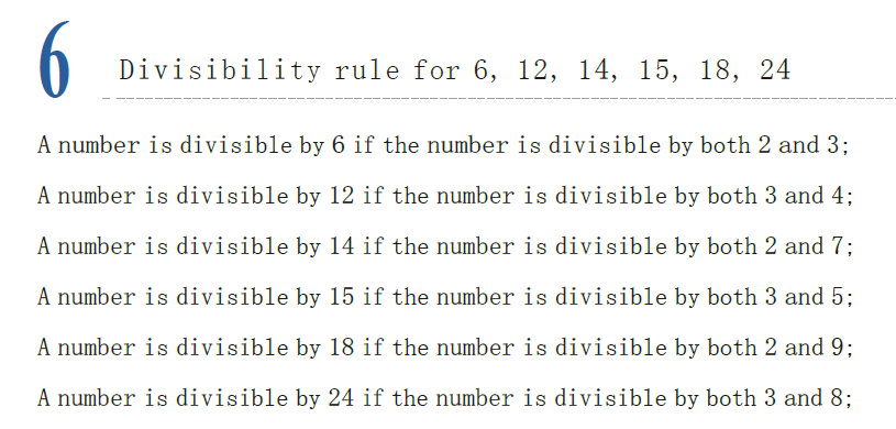 List of parity rules for addition, subtraction, multiplication, and division involving odd and even numbers.