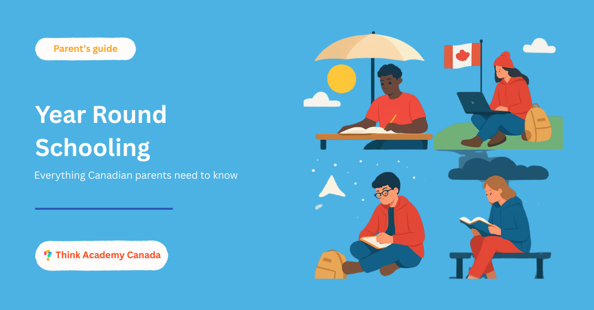 canadian schools math learning summer winter year round schooling