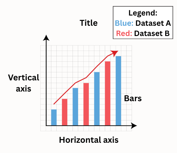 double bar graph example how to read