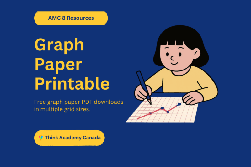 Graph Paper Printable (Free + AMC 8 Problems)