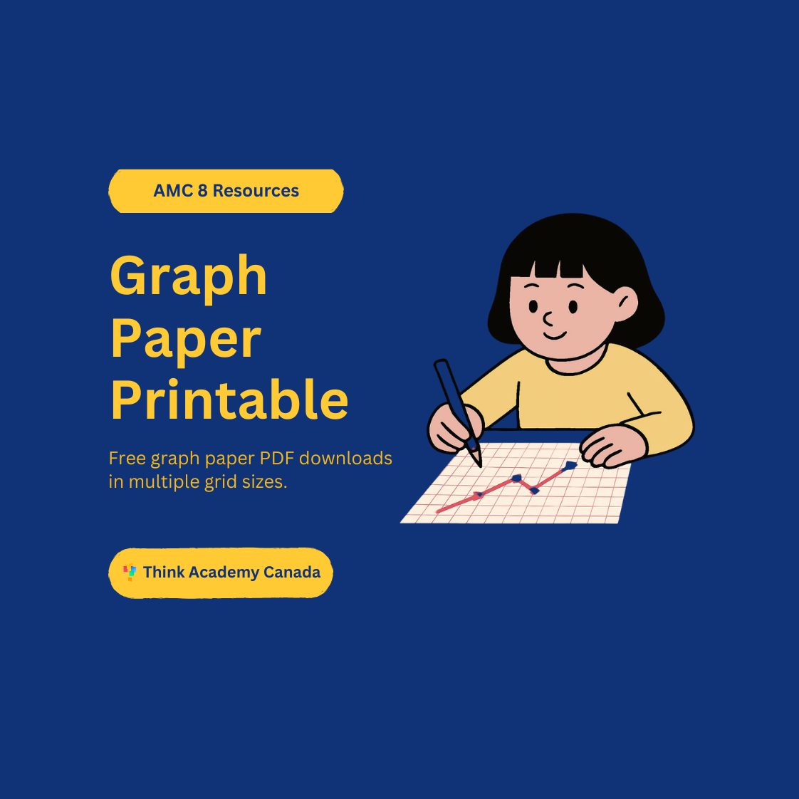 graph paper printable print graph paper math maths canada