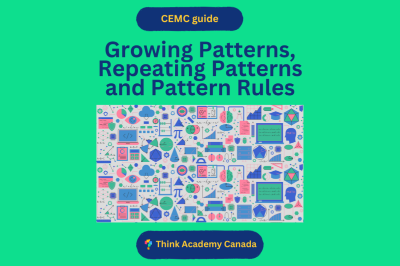 Growing Patterns, Repeating Patterns and Pattern Rules: A Gauss Contest Guide