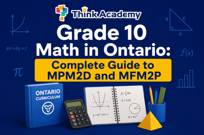Grade 10 Math in Ontario: Complete Guide to MPM2D and MFM2P
