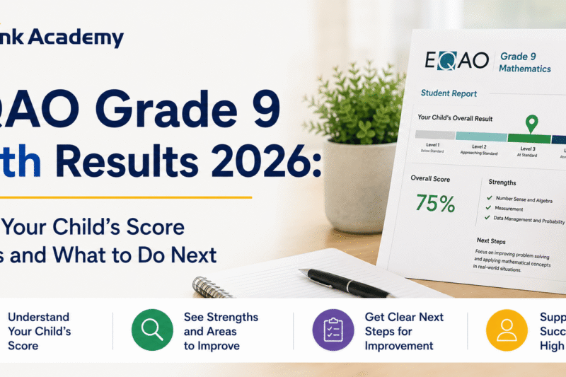 EQAO Grade 9 Math Results 2026: What Your Child’s Score Means and What to Do Next