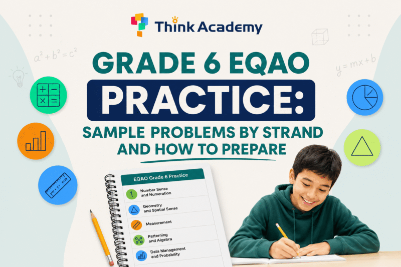 Grade 6 EQAO Practice: Sample Problems by Strand and How to Prepare