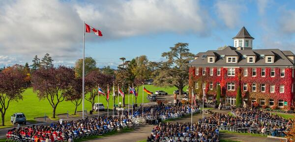 St Michaels University School campus Victoria BC