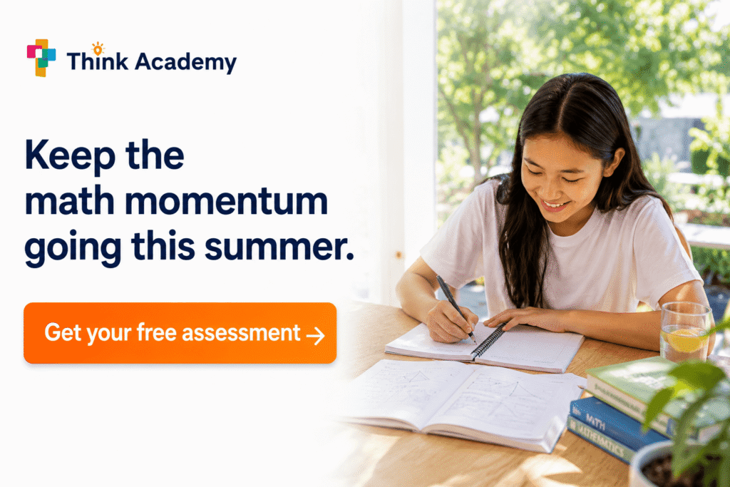 math summer camp cta girl studying