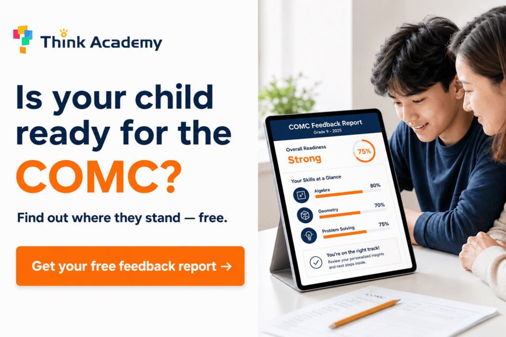 comc math contest cta child and mother feedback report