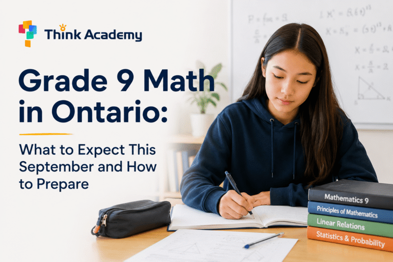 Grade 9 Math in Ontario: What to Expect This September and How to Prepare