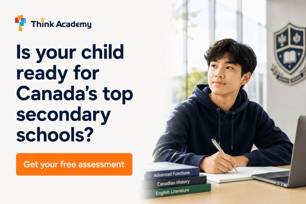 best high schools in canada featured image boy studying online