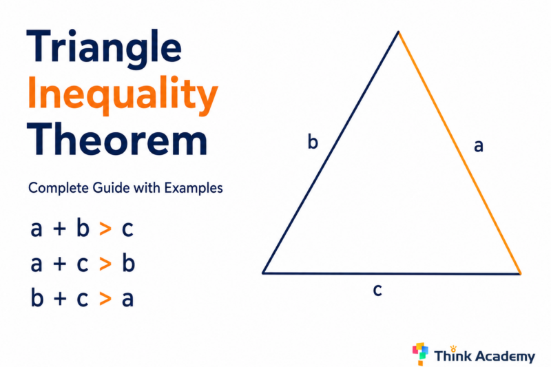 Triangle Inequality Theorem Explained: Definition, Proof and Examples